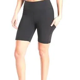 flingr Women Mid-Rise Knit Shorts-picture-34
