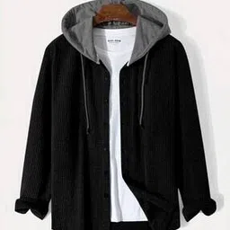 noble monk Men Hooded Shirt with Full Sleeves-picture-25