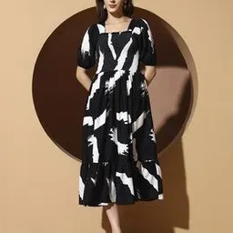 zwerlon x ag Girl Printed Fit & Flare Dress-picture-36