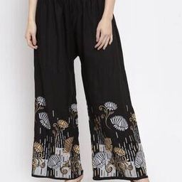 clora creation Floral Print Palazzos-picture-5