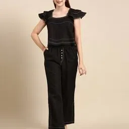 banno's swagger Women Square-Neck 2-Piece Co-Ord Set-picture-34