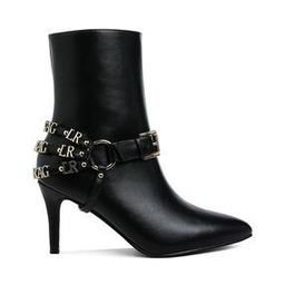london rag Women Stiletto Boots with Harness Detail -picture-22