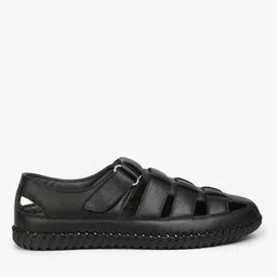 cristofano Shoe-Style Sandals with Velcro Closure-picture-29