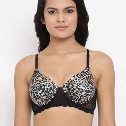 clovia Animal Print T-shirt Bra-picture-39