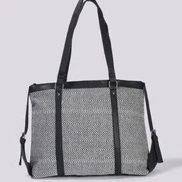 avaasa Women Chevron Print Tote Bag-picture-17