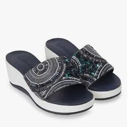 catwalk Women Embellished Wedge- Heeled Sandals-picture-13