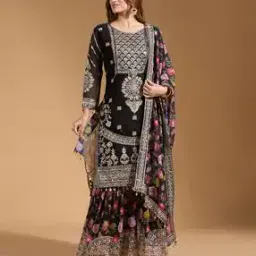 svaraa Women Embroidered Straight Kurta Set-picture-41