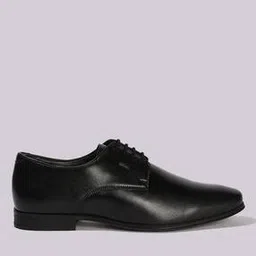 lee cooper Men Leather Lace-Up Derby Shoes-picture-11