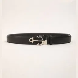 the bear house Men Reversible Wide Belt with Box Buckle Closure-picture-19