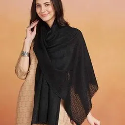 fabindia Women Stole with Frayed Hem-picture-37