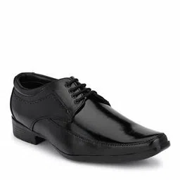 sir corbett Almond-Toe Lace-Up Derby Shoes-picture-38