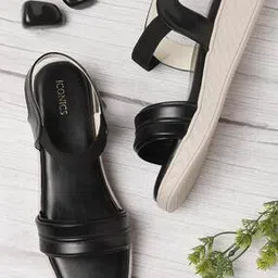 alwaysiconics Women Slip-On Wedges with Ankle-Strap-picture-10