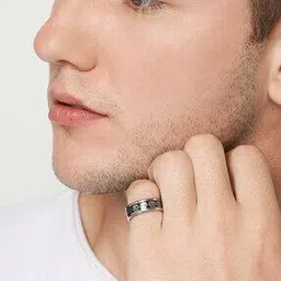 oomph Set of 2 Punk Skull Band Rings-picture-47