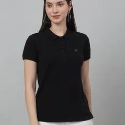 cantabil Women Polo T-Shirt with Short Sleeves-picture-16