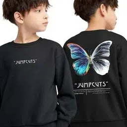 jump cuts Boy Slim Fit Round-Neck T-Shirt-picture-17