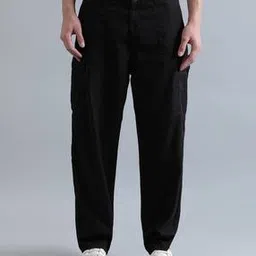 bene kleed Men Loose Fit Flat-Front Cargo Pants-picture-30