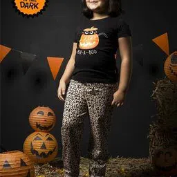 mackly Graphic Print T-Shirt & Pyjamas Set-picture-42