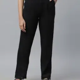 elleven Schiffli Embroidered Narrow Palazzos-picture-14
