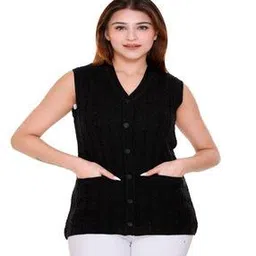 aarbee Women Button-Down Cardigan with Inset Pockets-picture-47