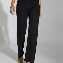 miss chase Solid Straight Jeans-picture-44