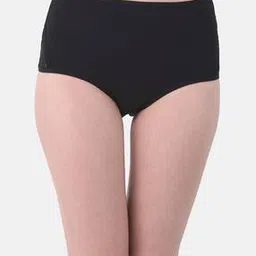 clovia Cotton Spandex High-Waist Outer Elastic Hipster Panties-picture-48