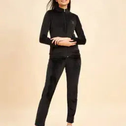 sweet dreams Women Embroidered Regular Fit Tracksuit-picture-15