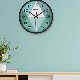 olive tree Geometric Print Analogue Wall Clock-picture-23