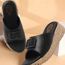 h.m. ladies footwear Women Embellished Slip-On Wedges-picture-26