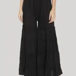 bcz Shararas with Elasticated Waistband -picture-23