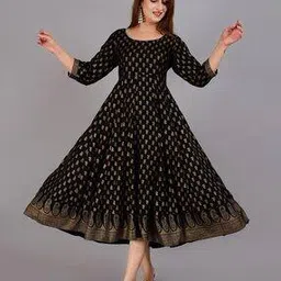 ao services Floral Anarkali Kurta-picture-21