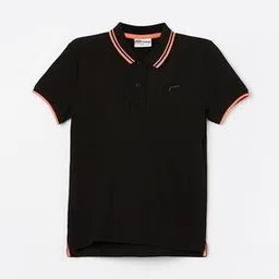 fame forever by lifestyle Boys Regular Fit Polo T-Shirt with Contrast Piping-picture-19