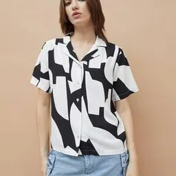 ginger by lifestyle Regular Fit Abstract Shirt-picture-42