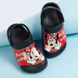 fame forever by lifestyle Girl Cartoon Print Slide Flip Flops-picture-13