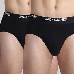 jack & jones Pack of 2 Men Briefs with Logo Waistband-picture-24