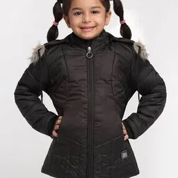 vero amore Zip Closure Puffer Jacket with Faux Feather-picture-50