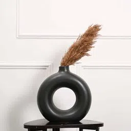 Donut Pattern Ceramic Vase-image-95
