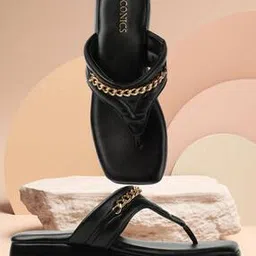alwaysiconics Women Open-Toe Slip-On Wedges-picture-12