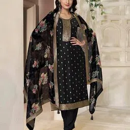 seerat Women Round-Neck Straight Kurta Set-picture-52