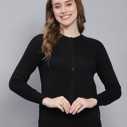 monte carlo Women Round-Neck Woolen Cardigan-picture-31