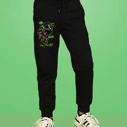 nusyl Boys Graphic Print Joggers with Elasticated Drawstring Waist-picture-34