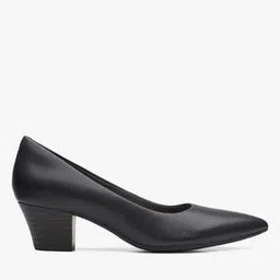 clarks Teresa Step Chunky Heeled Pumps-picture-52