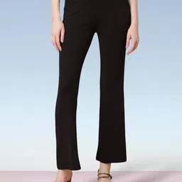 fithub Women Boot-Cut Pants with Insert Pockets-picture-39