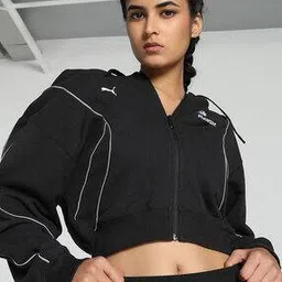 puma Relaxed Fit Zip-Front Hooded Jacket with Logo Print-picture-13