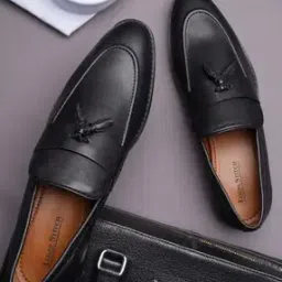 louis stitch Men Slip-On Round-Toe Loafers-picture-47