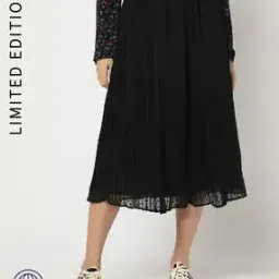 gap Swiss-Dot Pleated Flared Skirt-picture-14