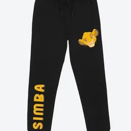 wear your mind Boys Mid-Rise Simba Print Joggers-picture-33