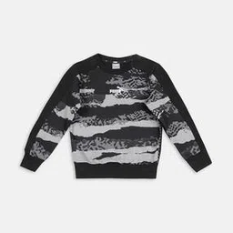 puma Brand Print Crew-Neck Sweatshirt-picture-32