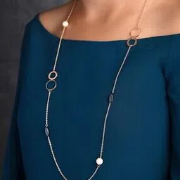 everstylish Women Yin & Yang Beaded Long Necklace-picture-19