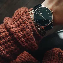 mvmt D-MB01-RGBL Analogue Watch with Leather Strap image 1