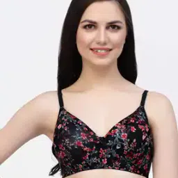cukoo Floral Print Non-Wired Bra-picture-33